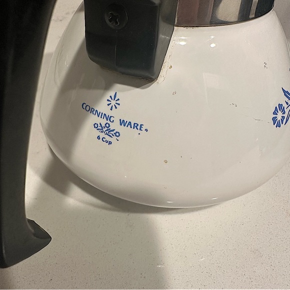 vintage corningware coffee/teapot - Picture 6 of 9
